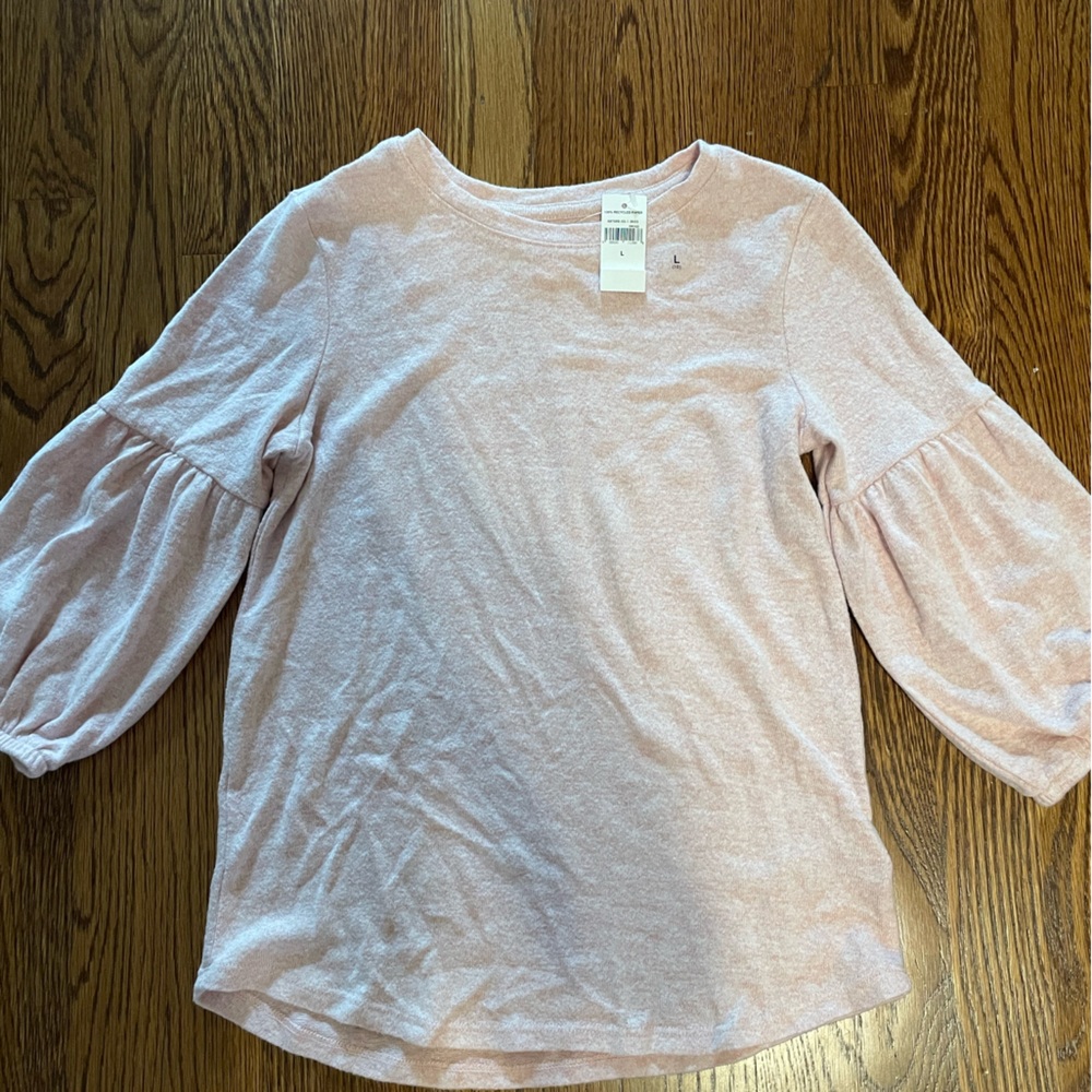 Girls lt pink sz 10 shirt
